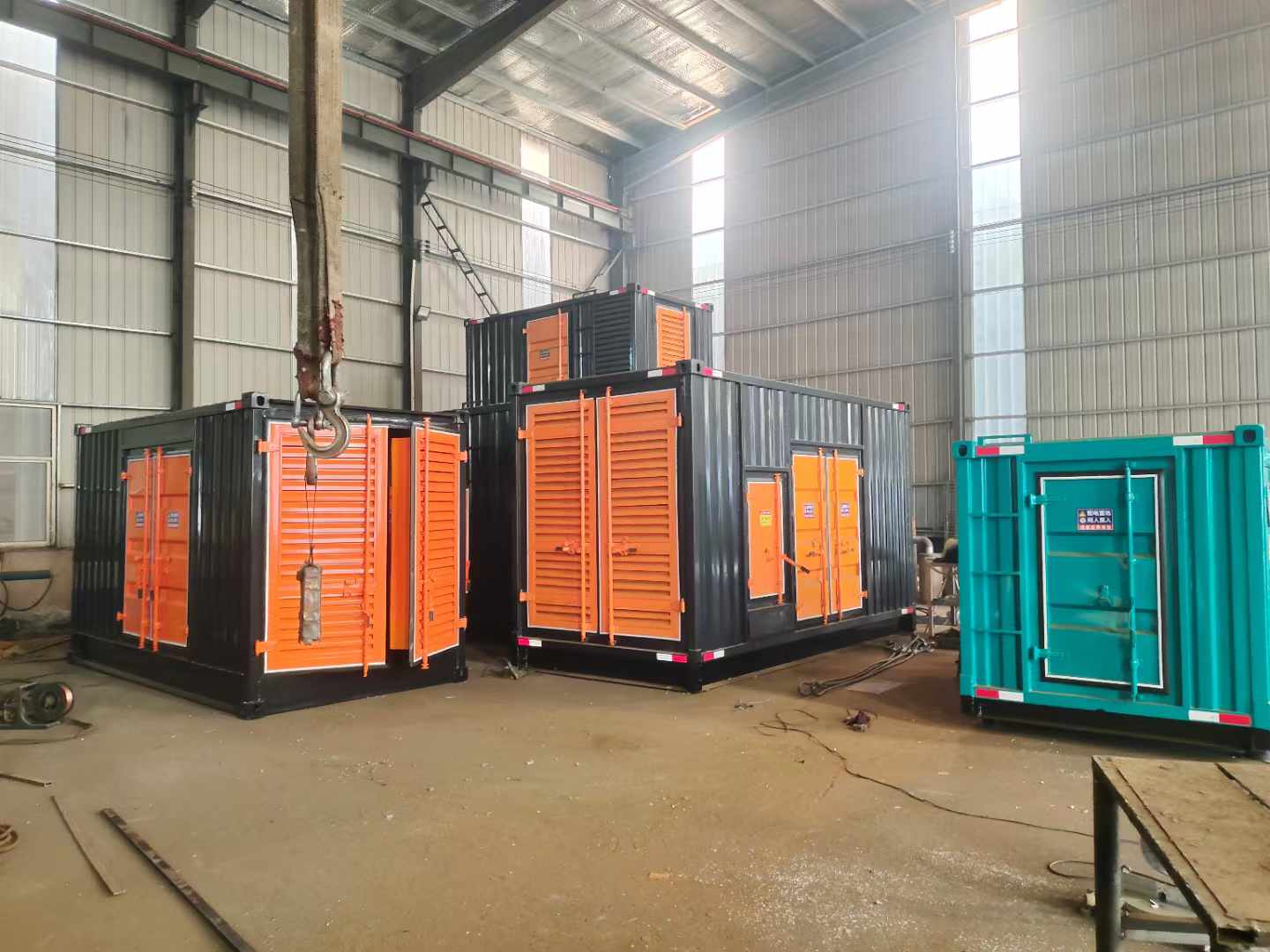 平罗500kw柴油发电机组可以带动多少功率设备？